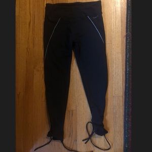 Black leggings (tie at bottom)